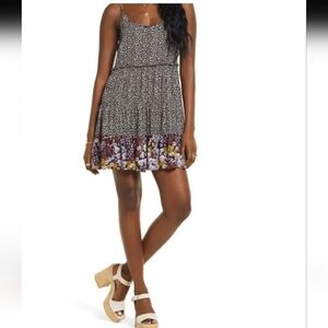 NWT BP floral mini dress